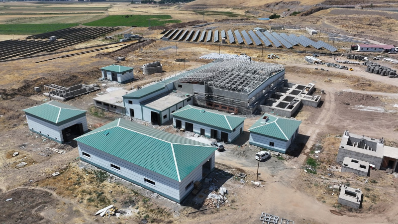 Patnos İçmesuyu Arıtma Tesisi’nde Çalışmalar Sürüyor