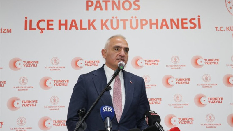 Kültür ve Turizm Bakanı Mehmet Nuri Ersoy'un katılımı ile Patnos’un yeni kültür merkezi açıldı