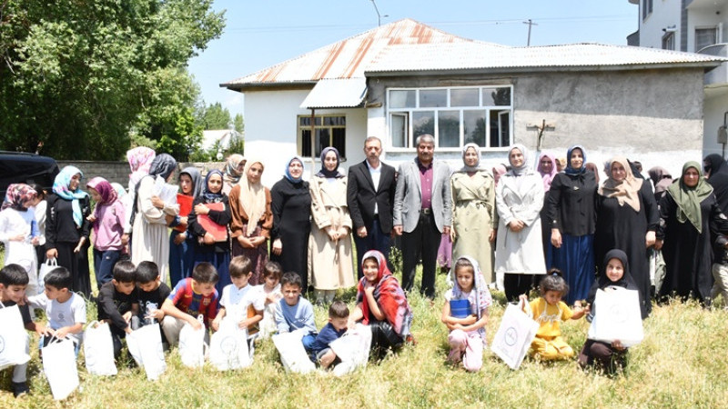 Başkan Taşkın, Kuran Kursu öğrencilerini ziyaret etti