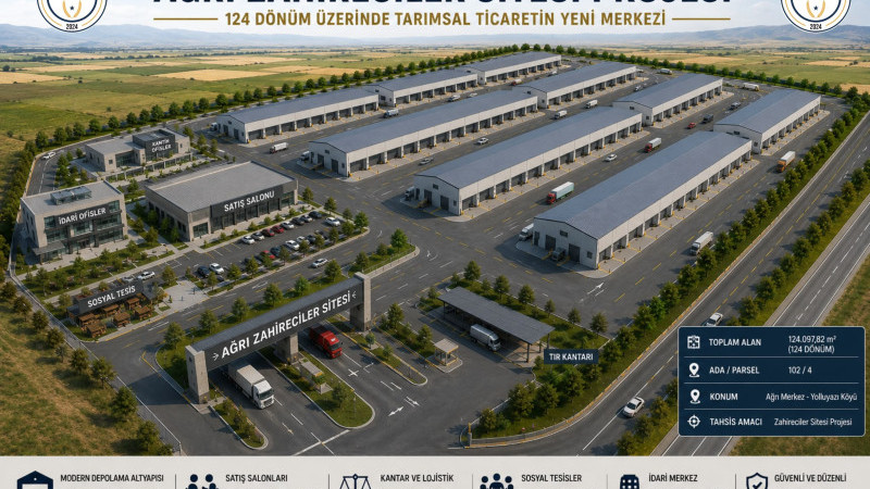 Zahireciler sitesi için imzalar atıldı