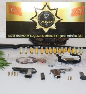 Patnos’ta uyuşturucu operasyonu,16 gözaltı