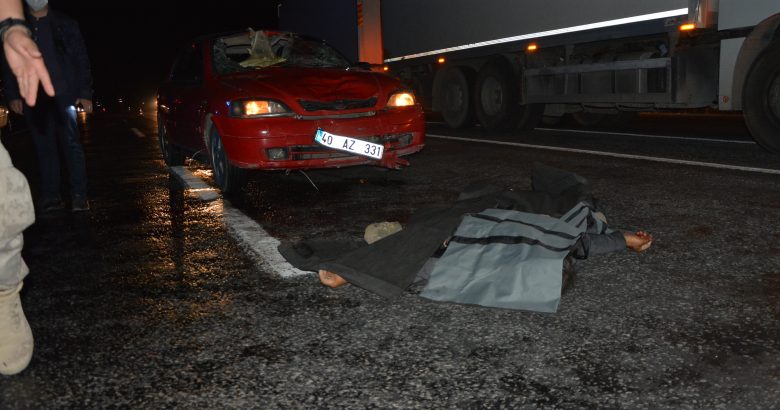  Patnos’ta trafik kazası 1 ölü 1 yaralı