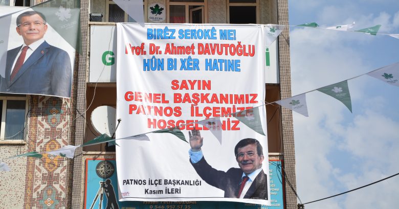  Gelecek Partisi Genel Başkanı Ahmet Davutoğlu Patnos’ta