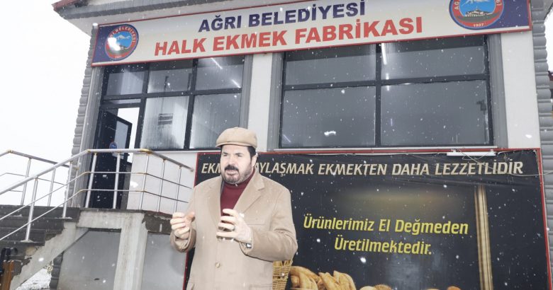  Başkan Sayan Açıkladı, Türkiye’nin en ucuz ekmek fiyatı Ağrı’da