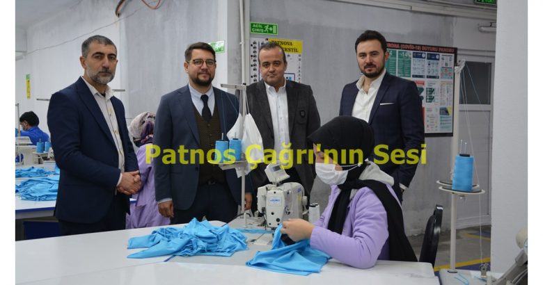  Patnos’ta açılan tekstil atölyesi, gençlere umut olacak
