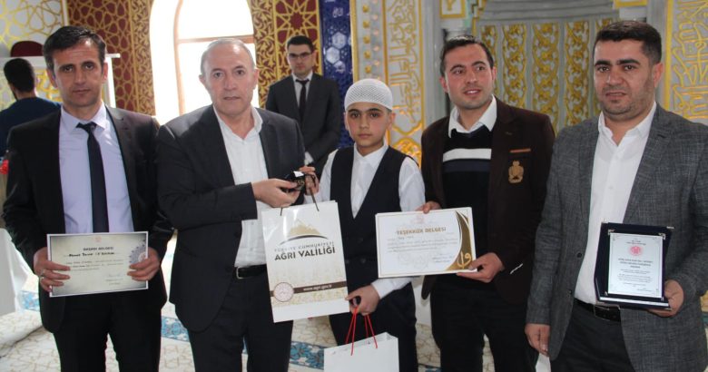  Patnos’lu Ahmet Yasin CEYHAN Kuranı Kerim Güzel okuma yarışmasında Doğu Anadolu Bölge 2.si oldu