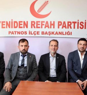 Yeniden Refah Partisi Genel Başkanı Fatih Erbakan, Patnos’ta