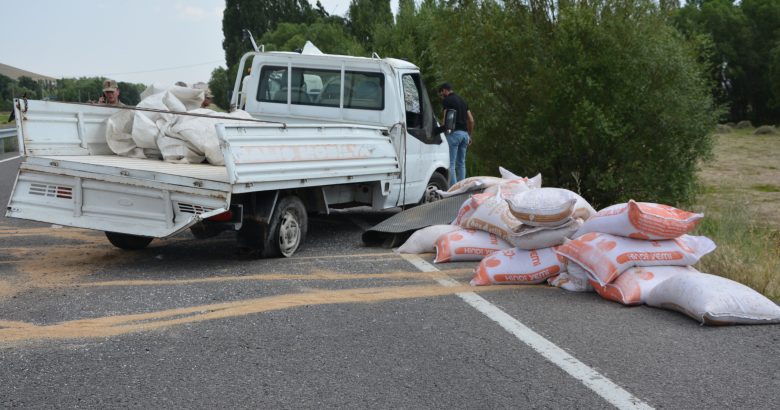  Patnos’ta trafik kazası 2 yaralı