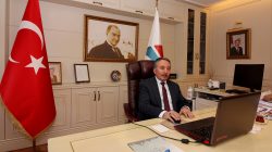 Rektör Karabulut,Telekonferans Yöntemiyle Toplantı Yaptı