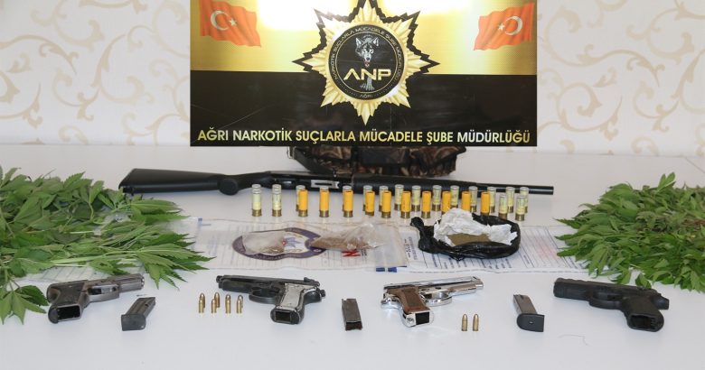  Patnos’ta uyuşturucu operasyonu,16 gözaltı