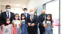 Vali Varol, Çocuk Evleri Sitesinde Yapımı Tamamlanan Kütüphanenin Açılış Törenine Katıldı