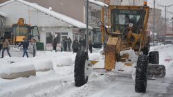 Patnos Belediyesi karla mücadele ediyor