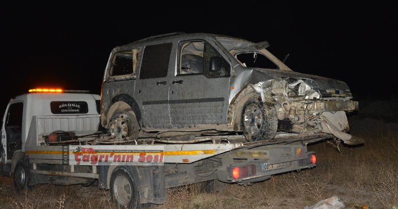  Patnos’ta trafik kazası 1 ölü, 3 yaralı
