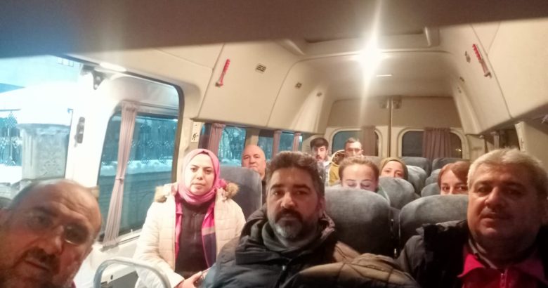  Ağrı Milli Eğitim Müdürü Kökrek, AKUB ekibini Gaziantep’e yolcu etti