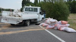 Patnos’ta trafik kazası 2 yaralı