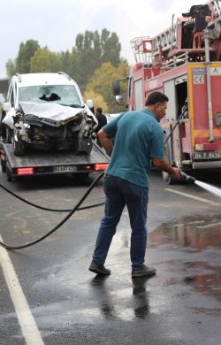 Patnos’ta trafik kazası 10 yaralı