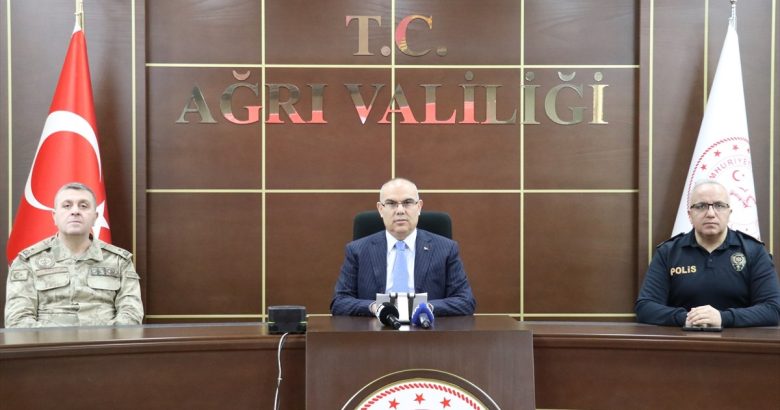  Ağrı’da asayiş ve güvenlik toplantısı yapıldı