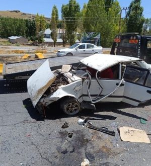 Patnos’ta trafik kazası 5 yaralı