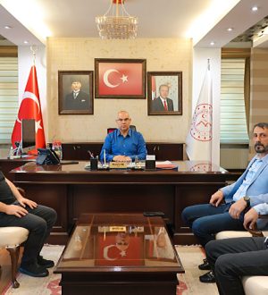 Gazeteciler Cemiyetinden Vali Koç’a ziyaret