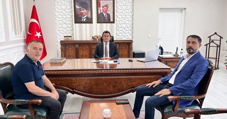  Patnos Kaymakamı Dertlioğlu’na Gazetecilerden ziyaret